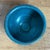 Vintage Blue Glazed Pottery Bowl For Sale - Image 11 of 12