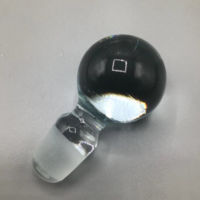 Vintage Holmegaard Kluk-Kluk Decanter Designed by Jacob Bang For Sale - Image 10 of 13