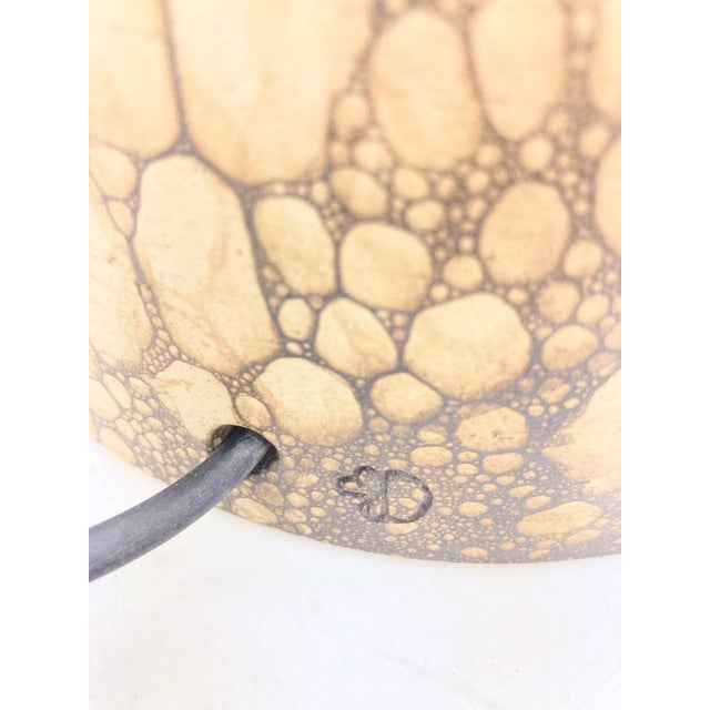 Contemporary Large Table Lamp with Conical Ceramic Base, 1970s For Sale - Image 3 of 9