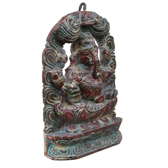 Dimensions: 8" W x 1.5" D x 12" H This piece is handcrafted by artisans using basic hand tools. Due to the nature of this...