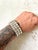 Sterling Silver, Large Solid Mexican Taxco Hinged Cuff Bracelet