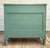 Antique 2-Over-3 Chest of Drawers Painted in Cameroon Green For Sale - Image 11 of 12
