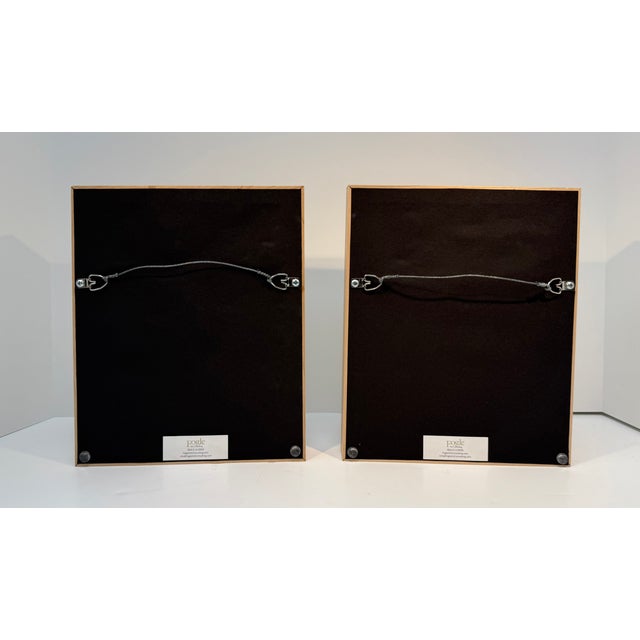 Framed Pair of Pressed Hydrangea Blossoms For Sale - Image 13 of 13