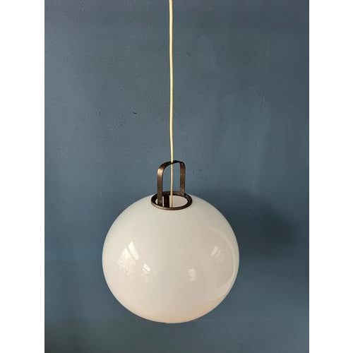 Vintage Mushroom Pendant Lamp For Sale - Image 11 of 13