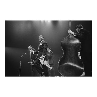 'Louis Armstrong on Stage' Unframed Archival Pigment Print For Sale