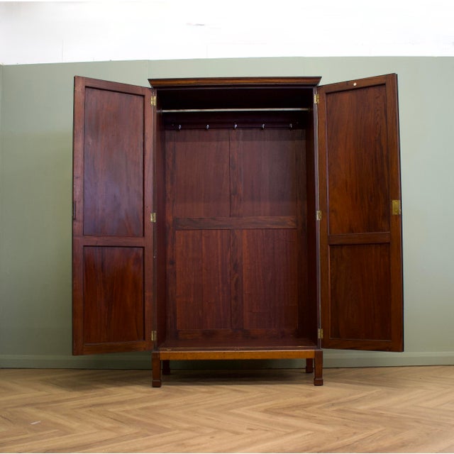 Vintage Art Deco Wardrobe from Heals & Son, 1920s For Sale - Image 4 of 11