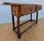 Spanish Castilian Console Table with Two Carved Drawers and Turned Legs, 1890s For Sale - Image 9 of 15
