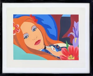 Tom Wesselmann, Lulu (Framed Hand Signed Lithograph), 1982