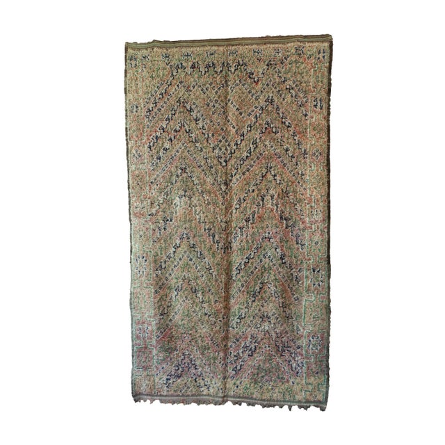 Moroccan Vintage Beni M'Guild Rug 6x11 Ft For Sale - Image 9 of 9