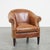 Brown Leather Club Chair For Sale - Image 12 of 12