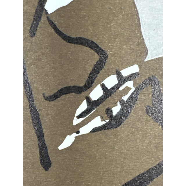 Olympics Serigraph Poster by Jacob Lawrence, 1972 For Sale - Image 4 of 9