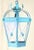 Vintage Style Solid Brass Verdigris Hanging Lantern - Restored & Rewired For Sale - Image 9 of 13