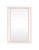 Contemporary Fleur Home Audubon Spruce Rectangle Mirror in Pink Ground, 30x40 For Sale - Image 3 of 3