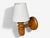 Magnafon Belysning Aps, Danish Modern, Wall Sconce, Pine, Denmark, 1960s For Sale - Image 4 of 10