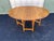 Early 1900's English Oak Barley Twist Oval Gate Leg Table For Sale - Image 12 of 12