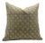 Fabdivine Artisan Block Print Throw Pillow Cover 14x20 Inch Duck Canvas- Jasmine For Sale