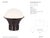 Kelly Wearstler by Visual Comfort Signature Precision Medium Table Lantern in Bronze with White Glass Designer: Kelly...