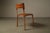 Italian Dining Chairs in Cognac Leather, 1990s, Set of 5 For Sale - Image 3 of 16