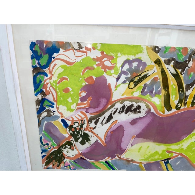 1978 "Baby" by Robert Kushner Painting For Sale - Image 9 of 13