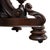 Wood Late 19th Century Berkey & Gay Renaissance Revival Carved Rosewood Oval Marble Top Center Table For Sale - Image 7 of 10