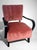 This iconic Czechoslovak armchair, designed in the style of Jindřich Halabala, features a solid, robust frame crafted from...