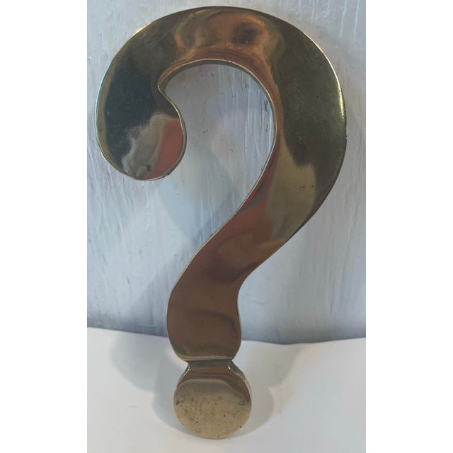 Love this vintage brass paper weight!