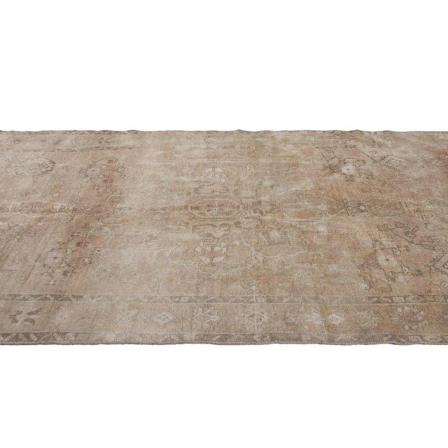 Traditional Vintage Washed Out Turkish Kars Rug For Sale - Image 3 of 6