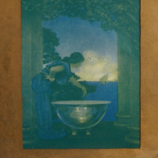 Art Deco Three Art Deco Maxfield Parrish Prints Including “The Prince” C1920 For Sale - Image 3 of 9