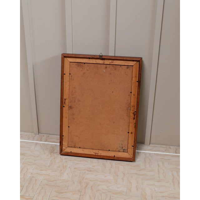 Italian Artist, Landscape, Oil on Wood, 1960s, Framed For Sale - Image 7 of 12