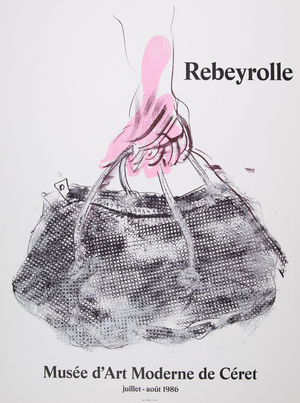 Paul Rebeyrolle, Le sac de Madame TELLIKDJIAN, Lithograph