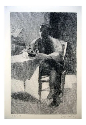 L'Aventure - 1930s - Jacques Villon - Etching - Modern 1935