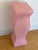 Postmodern Pink Squiggly Pedestal, circa 1980s