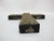 Early 20th Century Milagros Nailed Brass Charms Mexico Folk Art Wall Hanging Cross For Sale - Image 5 of 8