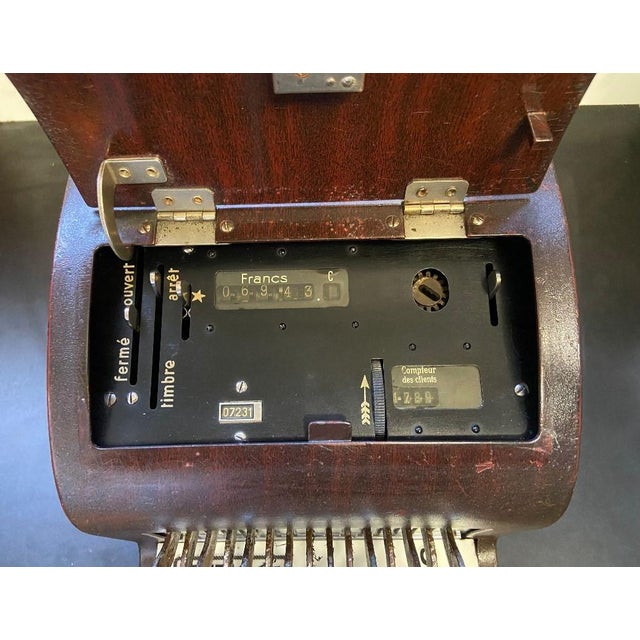 Vintage German Mechanical Cash Register, 1920s For Sale - Image 10 of 16