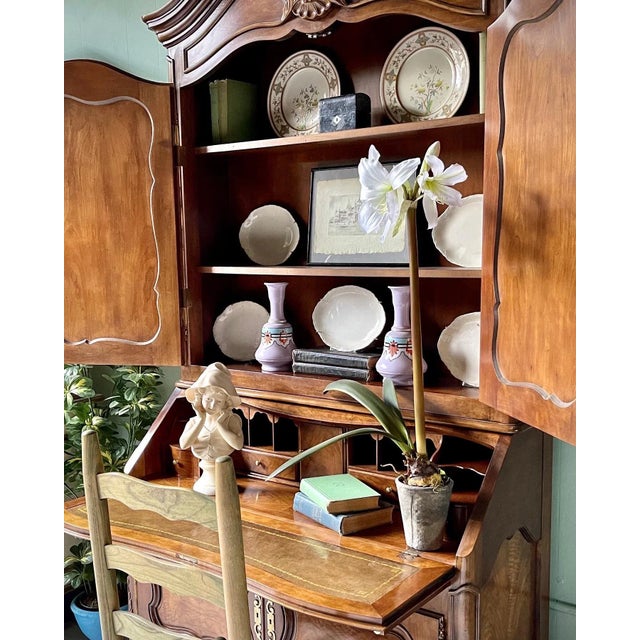Louis XV Style Secretary by Baker For Sale - Image 12 of 13