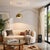 The Iconic Arc Lamp is a Mid-Century Modern masterpiece, featuring a sweeping form with a weathered brass steel body and a...