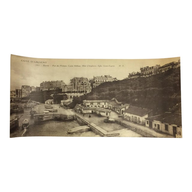 Antique Cote d'Argent Panoramic Photo For Sale
