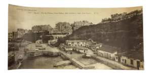 Antique Cote d'Argent Panoramic Photo