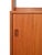 Brown Scandinavian Teak Bookcase with Display Cabinet, 1950s For Sale - Image 8 of 9
