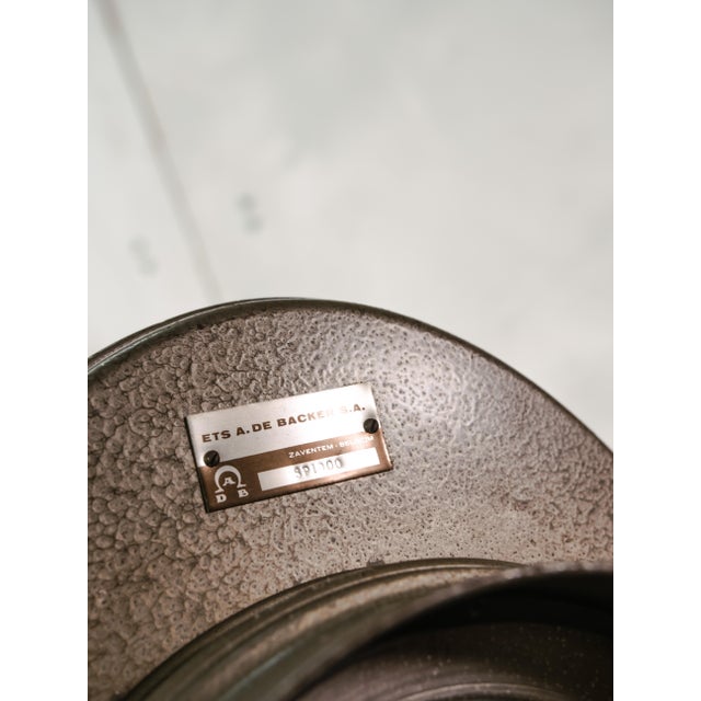 Brown Stage Spotlight Floor Lamp from ADB Belgium, 1960s For Sale - Image 8 of 17