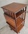 Arts & Crafts / Mission Oak Revolving Bookcase With Adjustable Book Display For Sale - Image 4 of 18