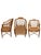 Hollywood Regency Century Chair Co. Faux Bamboo and Caned Seat Regency Tub Chair For Sale - Image 3 of 5