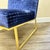 Modern Contemporary Velvet Chair For Sale - Image 3 of 5