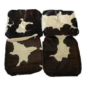 Cowhide for Seat Covers Set of 4 21” X 21” Upholstery
