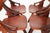Brown Danish Dining Chairs by Arne Hovmand Olsen for Mogenskold, 1950, Set of 4 For Sale - Image 8 of 13