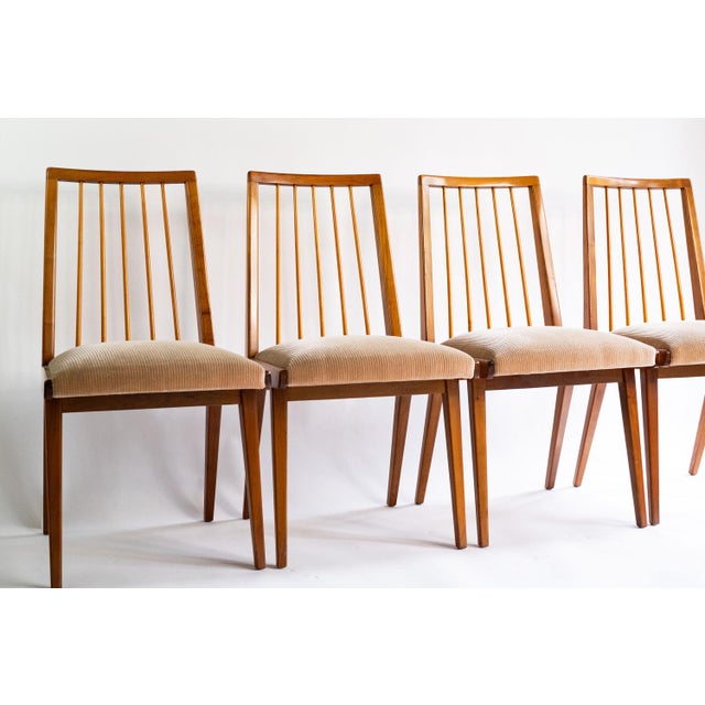 Mid-Century Modern Dining Chairs from Lübke, Set of 4 For Sale - Image 3 of 9