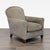 Comfortable lounge chair from Crate & Barrel with a classic design. Features soft, patterned upholstery in neutral tones...