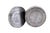 Silver Pill Box with Coin Appliqués and Removable Lid, in Good conditions. Designed 1980 to 1989