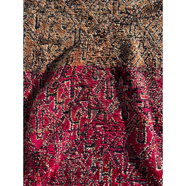 Vintage Berber Moroccan Rug, 1990 For Sale - Image 4 of 11