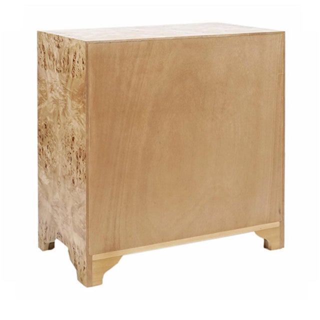 2020s Calvin Burl Wood Chest For Sale - Image 5 of 5